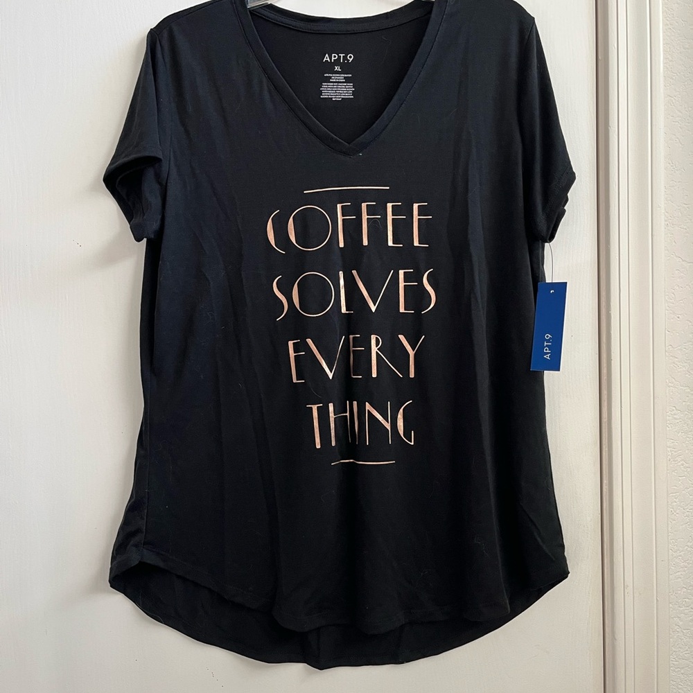 Women’s black k T shirt